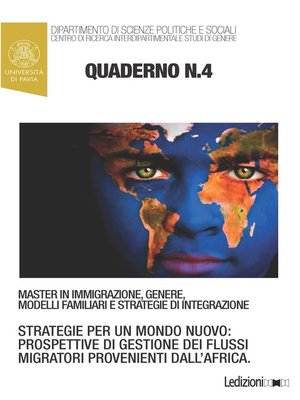 cover image of Quaderni del Master in "Immigrazione, Genere, Modelli Familiari e Strategie di Integrazione" n. 4
